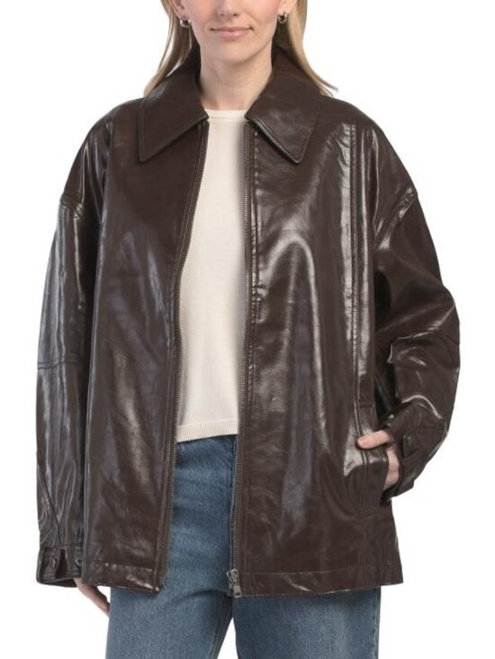 Free People Jackets & Blazers - FREE PEOPLE Sloane Faux Leather Jacket